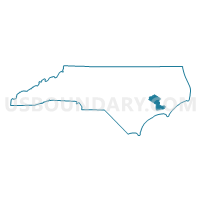 Craven County PUMA in North Carolina